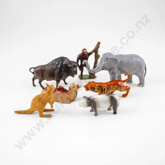 Collection Mainly Timpo Hollow Cast Wild and Zoo Animals (40)