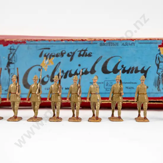 Early Britains Part Boxed (1544) 'Types of the Colonial Army' Australia (13) some faults