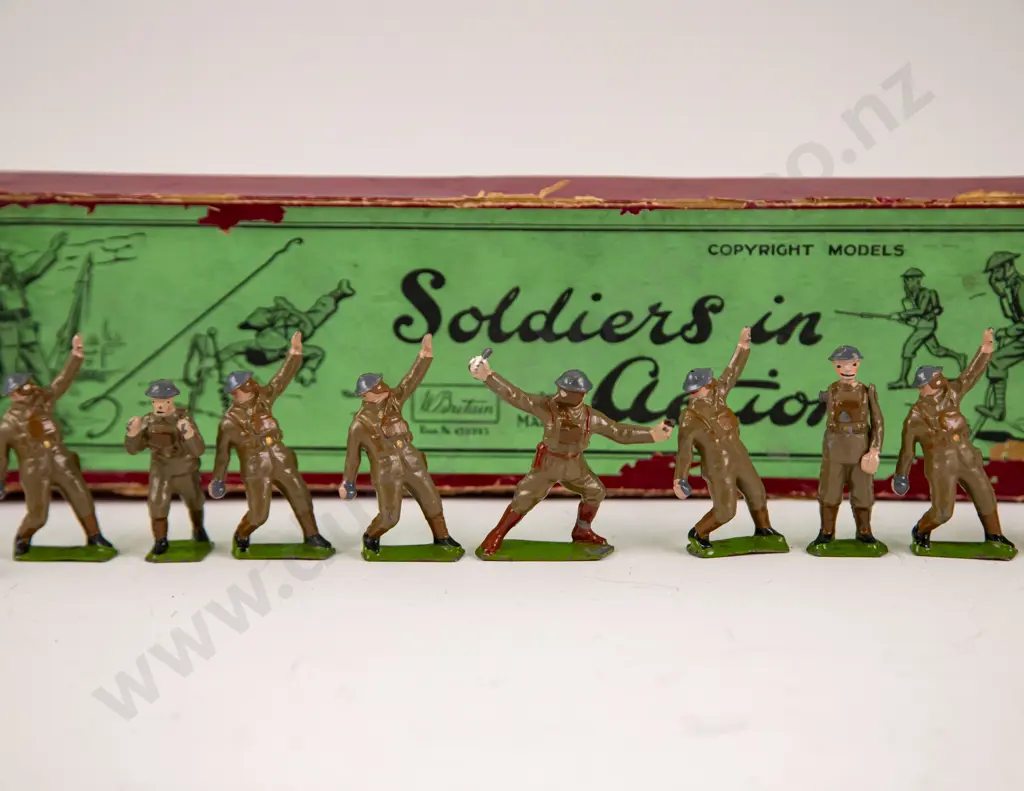 Early Britains Boxed No1612 Soldiers of Action British Infantry in Action (10) Image 1++