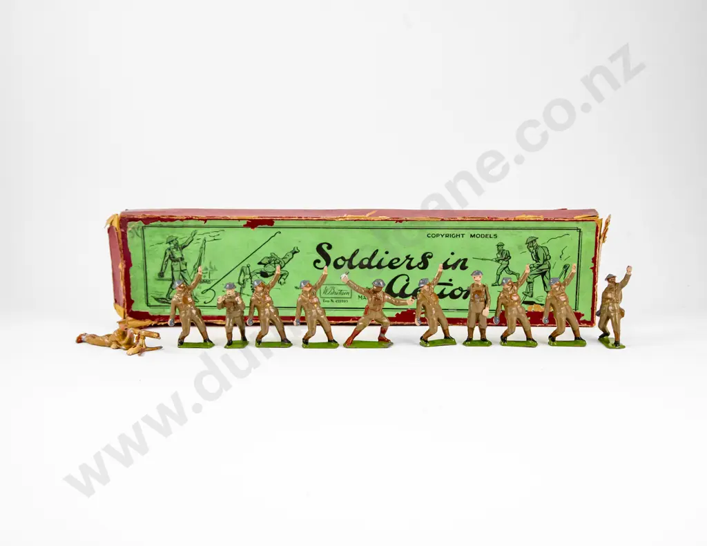 Early Britains Boxed No1612 Soldiers of Action British Infantry in Action (10) Image 1++