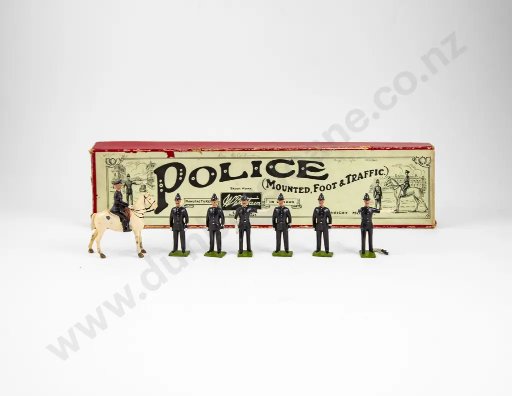 Early Britains Boxed No319 Police Mounted Foot & Traffic (7) Image 1++