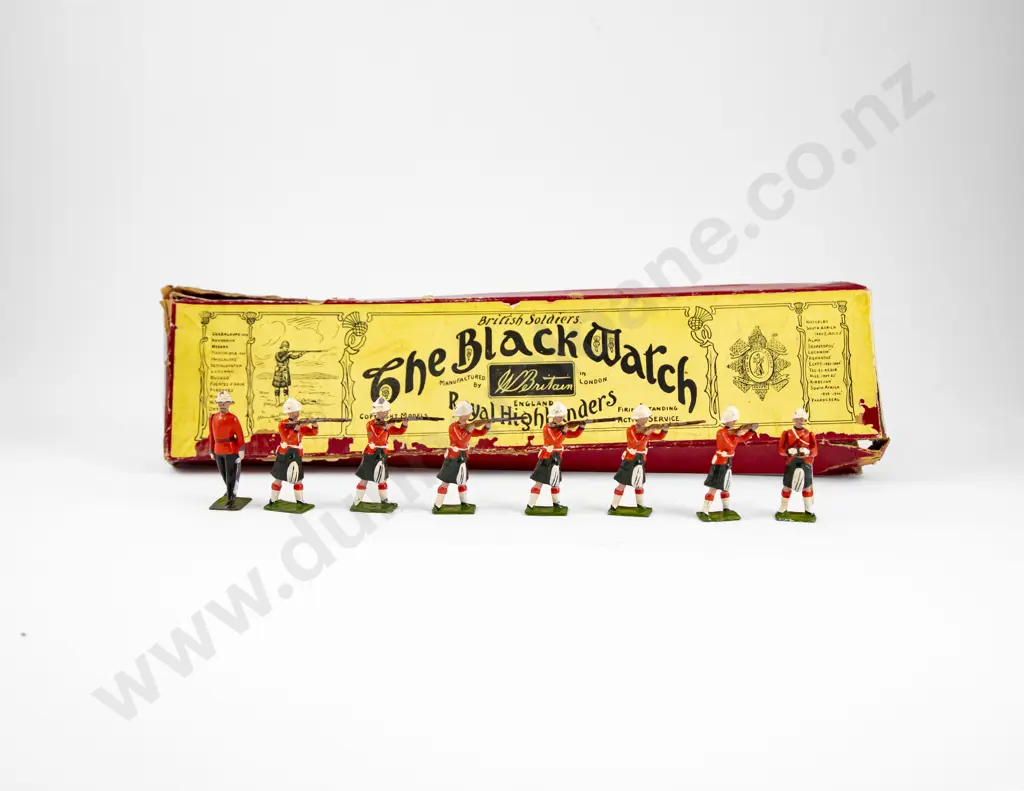 Britains Boxed No122 The Black Watch Royal Highlanders (8) Image 1++