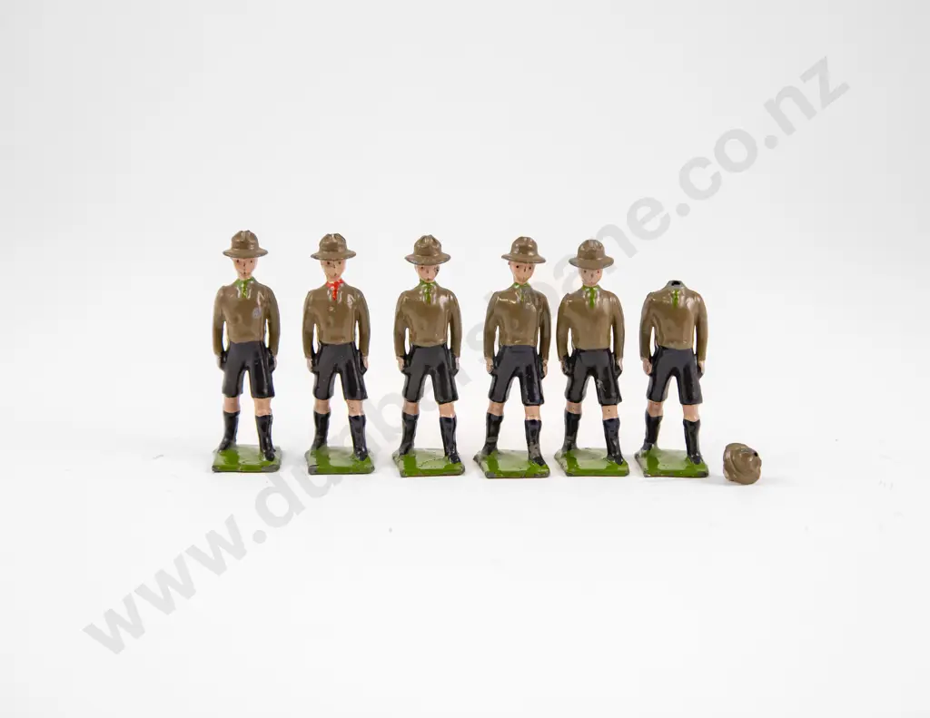 Unboxed Britains (No161) Boy Scouts (6) Image 1++