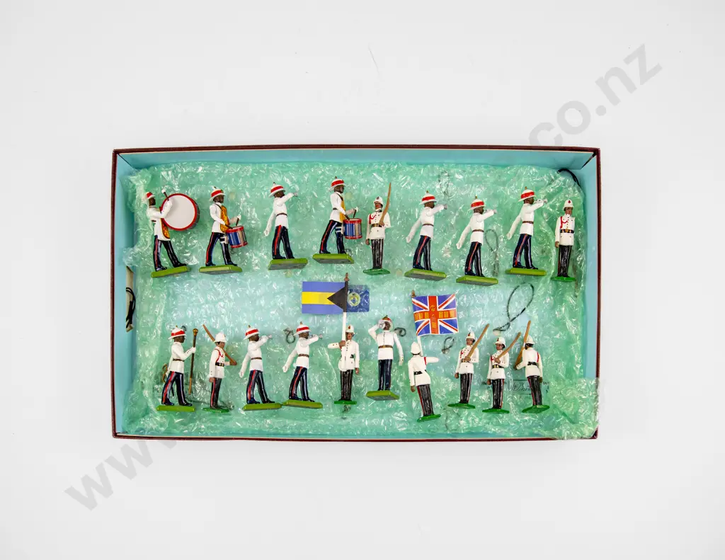 Boxed Britains Ltd Ed No 3167 The Bahamas Police Band Image 1++