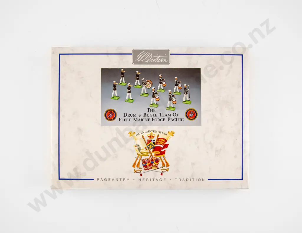 Boxed Britains The Drum & Bugle Team of Fleet Marine Force Pacific Band Image 1++