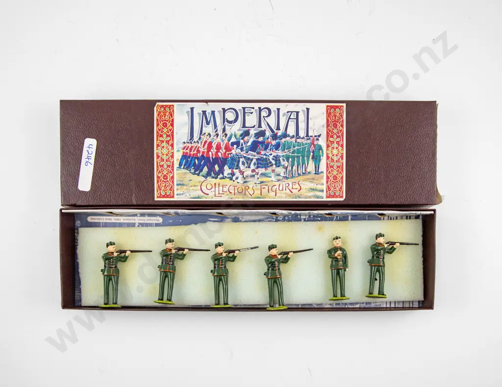 Boxed NZ Imperial Set No6 Auckland Rifle Volunteers 1871 Image 1++