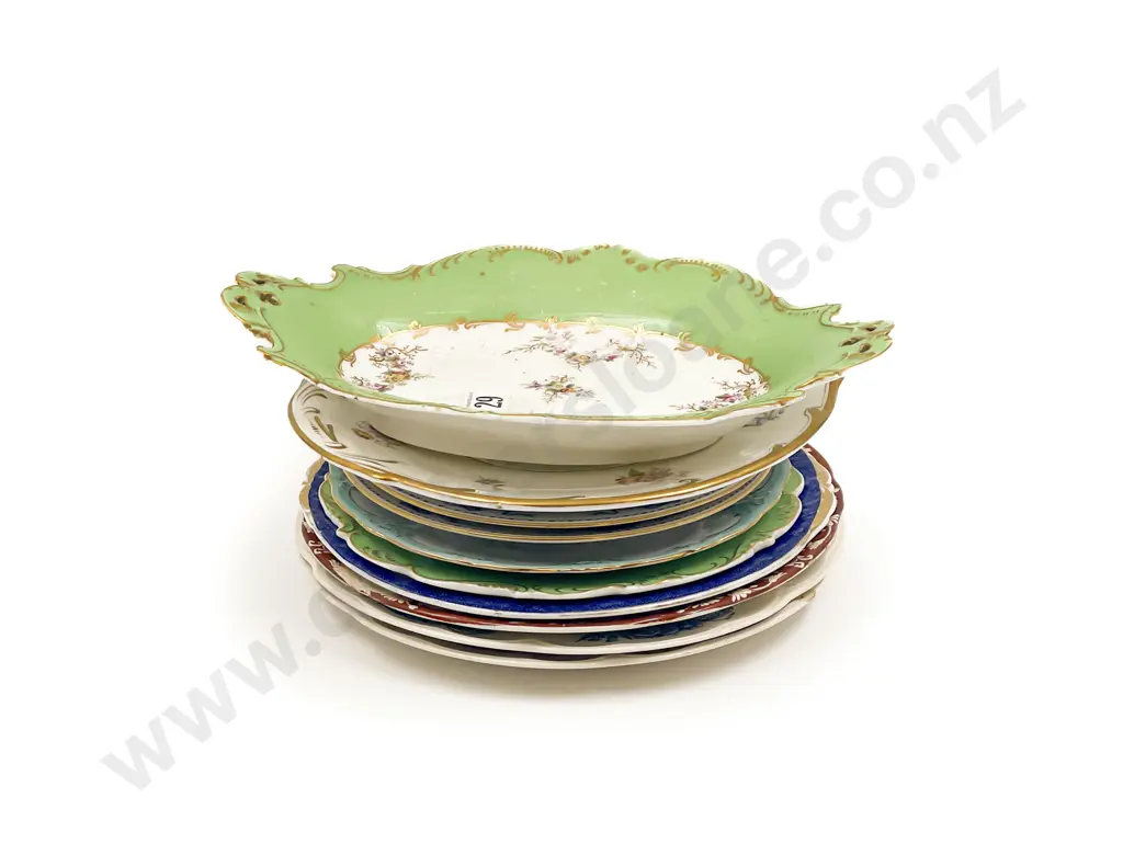 Small Group of Assorted Decorative Plates and Bowl Image 1++