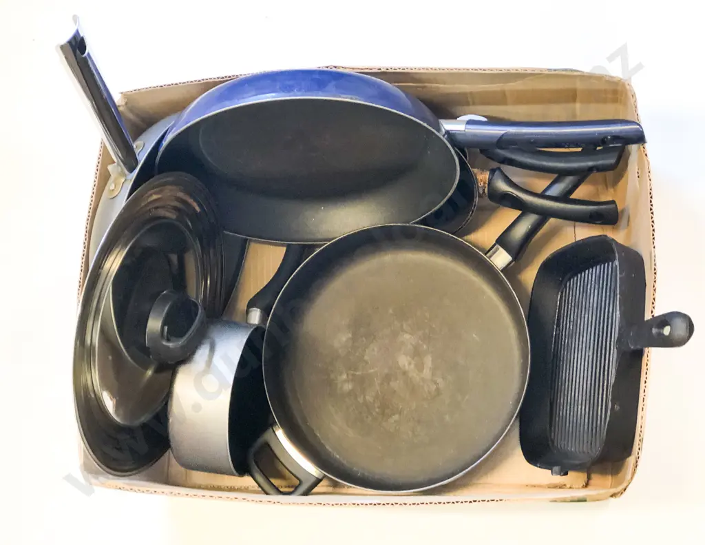 Box of Pots and Pans Image 1++