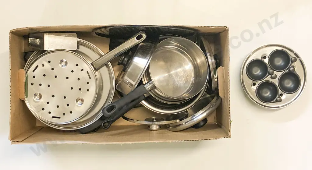 Box of Pots and Pans Image 1++