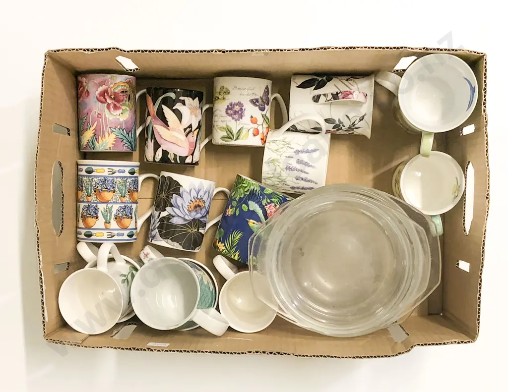 Two Boxes of Mugs Image 1++