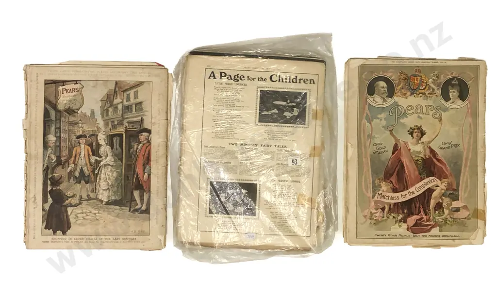 Group of Vintage Pears Magazines Image 1++