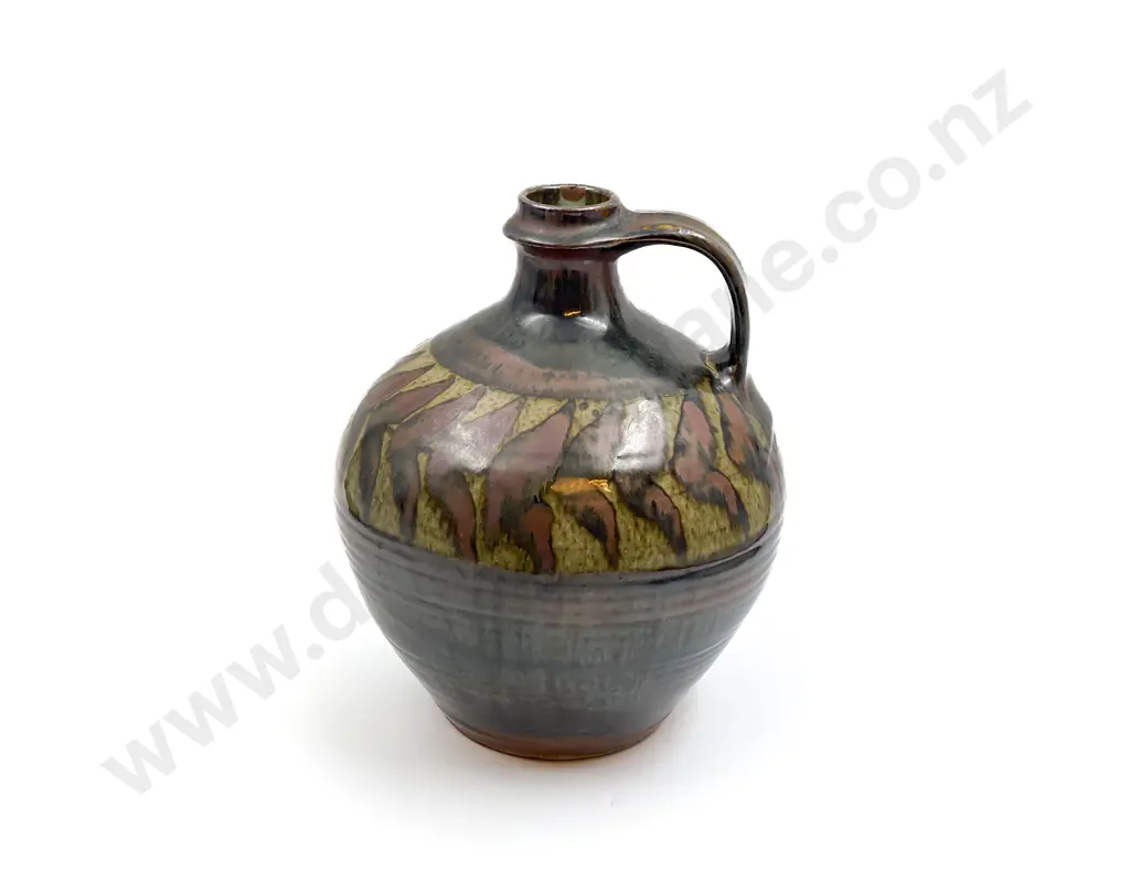 Rosalie Barr Strap Handled Pottery Jug Image 1++