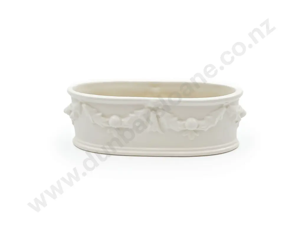Small Crown Lynn Trough Vase 14cm Length Image 1++