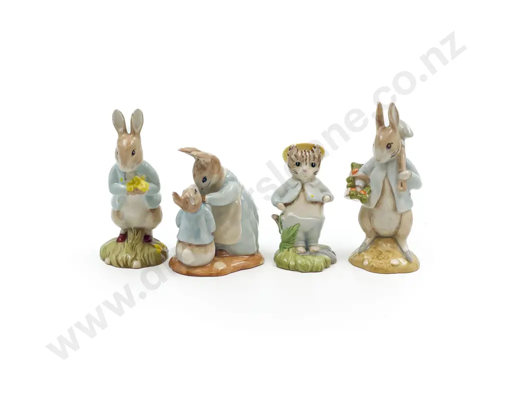 Four Beswick & Royal Albert Beatrix Potter Figures Image 1++