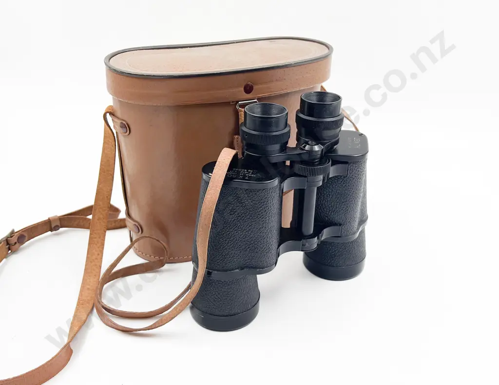 Cased Zenith Binoculars Image 1++
