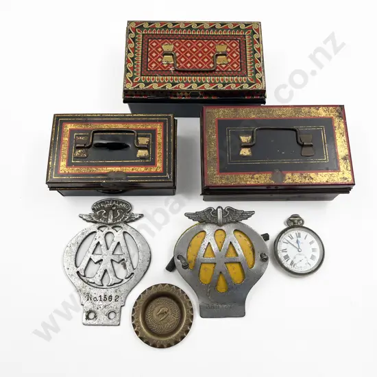 Three Money Tins