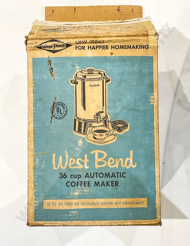 West Bend 36 Cut Automatic Coffee Maker (boxed) Image 1++