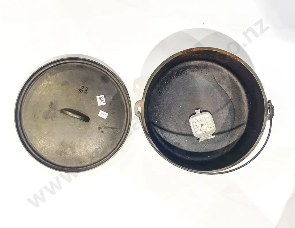 Cast Iron Dutch Oven with Thermostat Image 1++