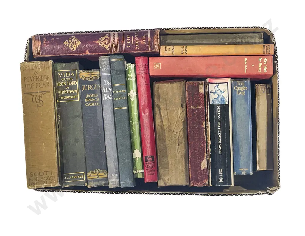 Box of Assorted Vintage Fiction etc. Image 1++
