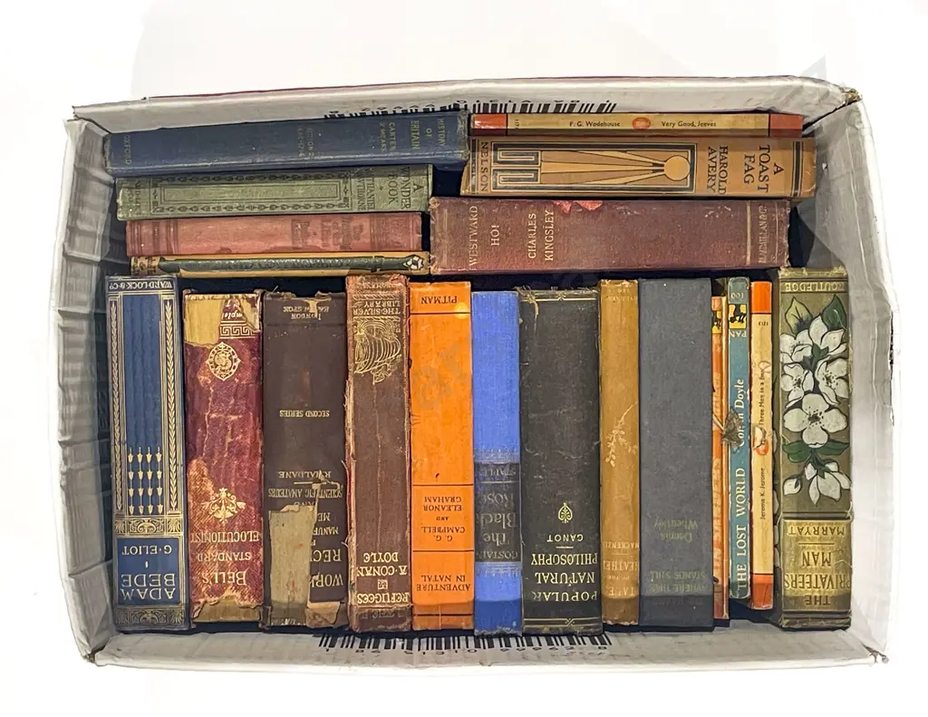 Box of Assorted Vintage Fiction etc. Image 1++