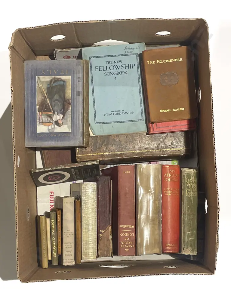 Box of Vintage Novels Image 1++