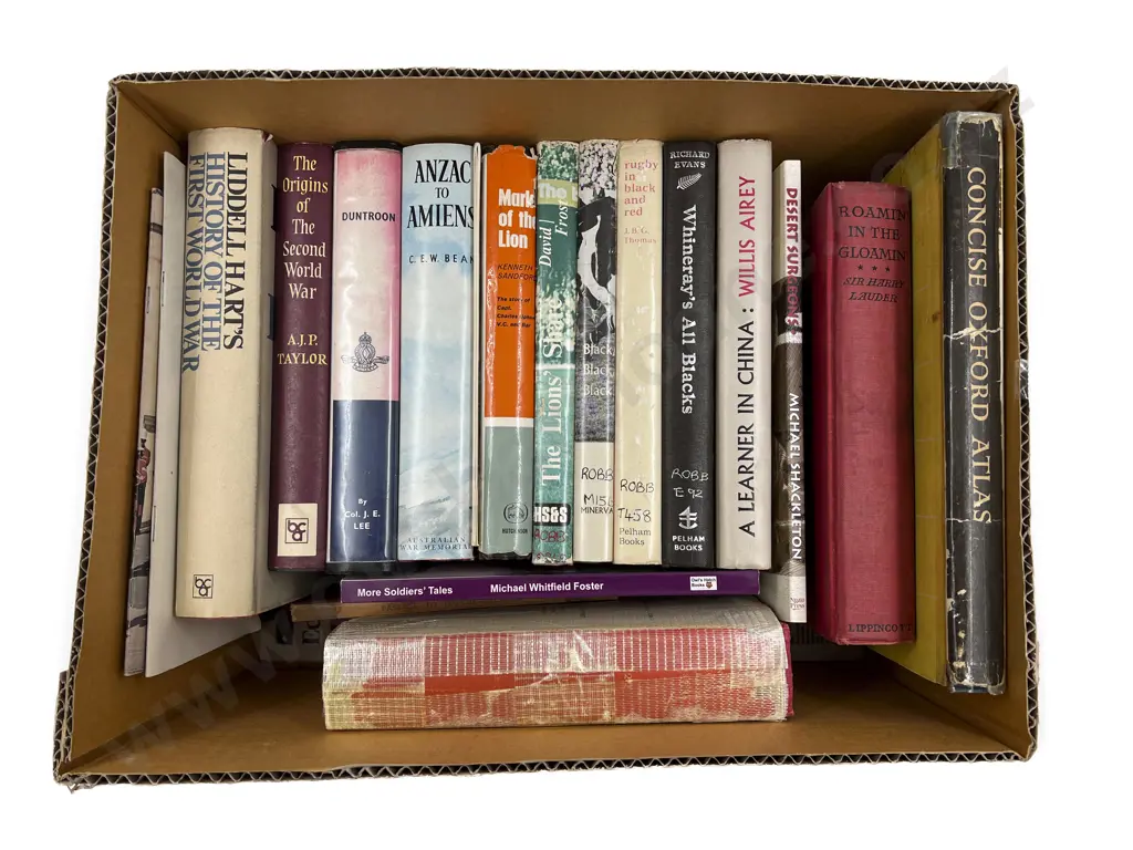 Box of Assorted incl Rugby Interest Image 1++