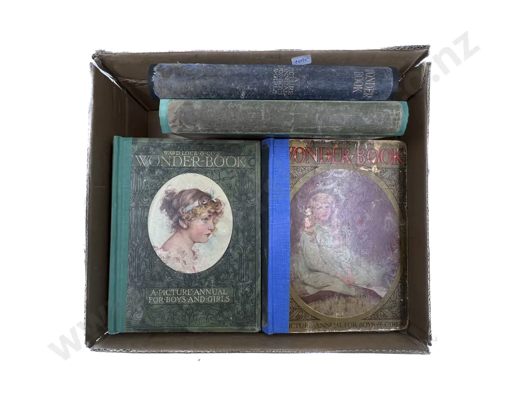 Ten Volumes of Wonderbook Annuals Image 1++