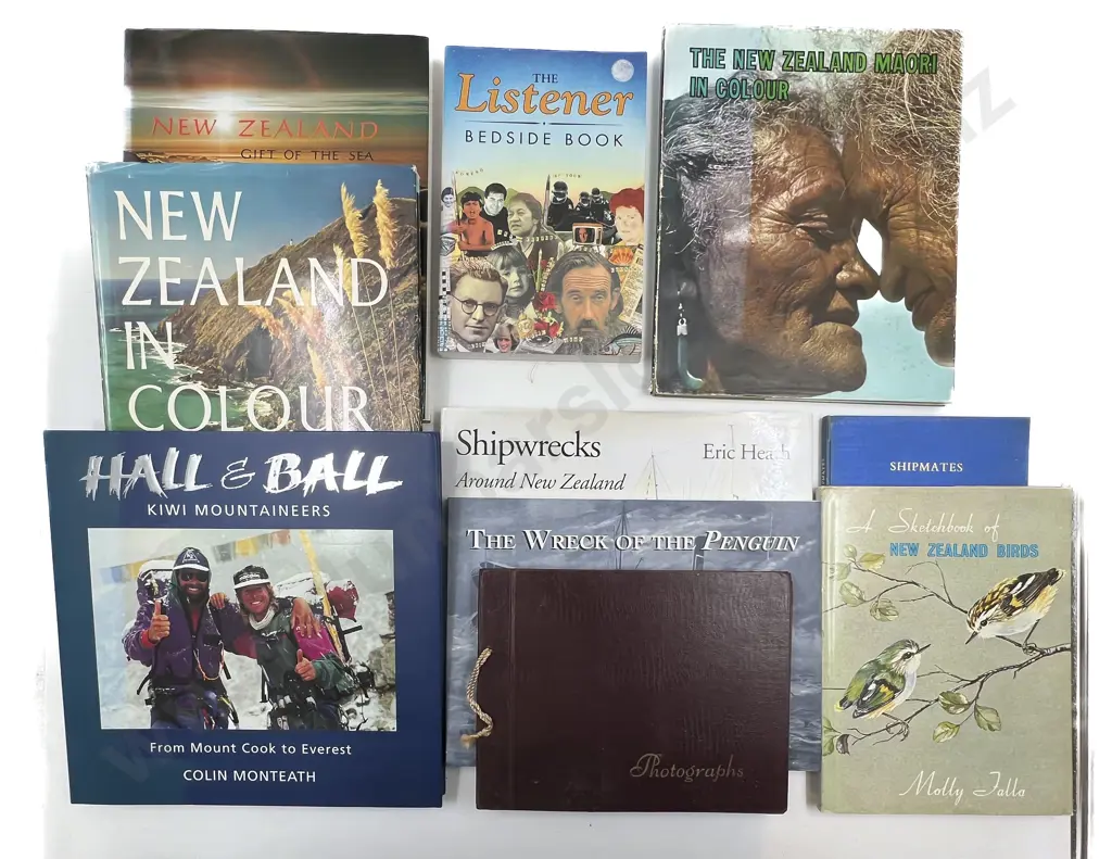 Box of Books incl NZ Interest Image 1++