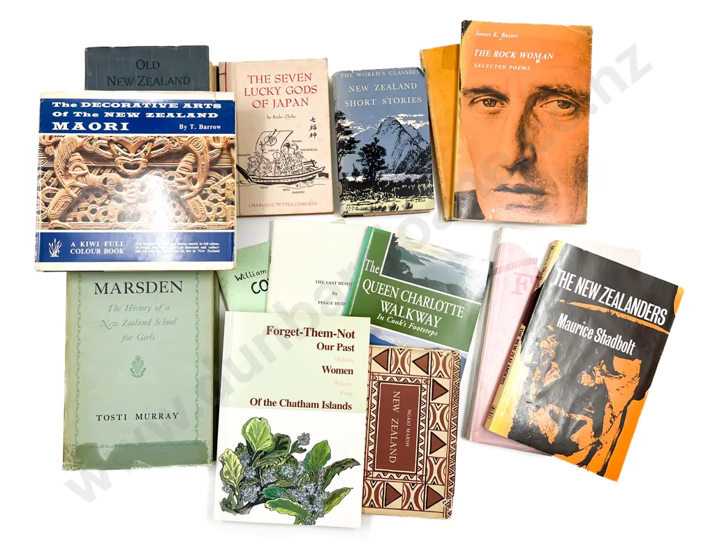 Collection of Historic NZ Books Image 1++