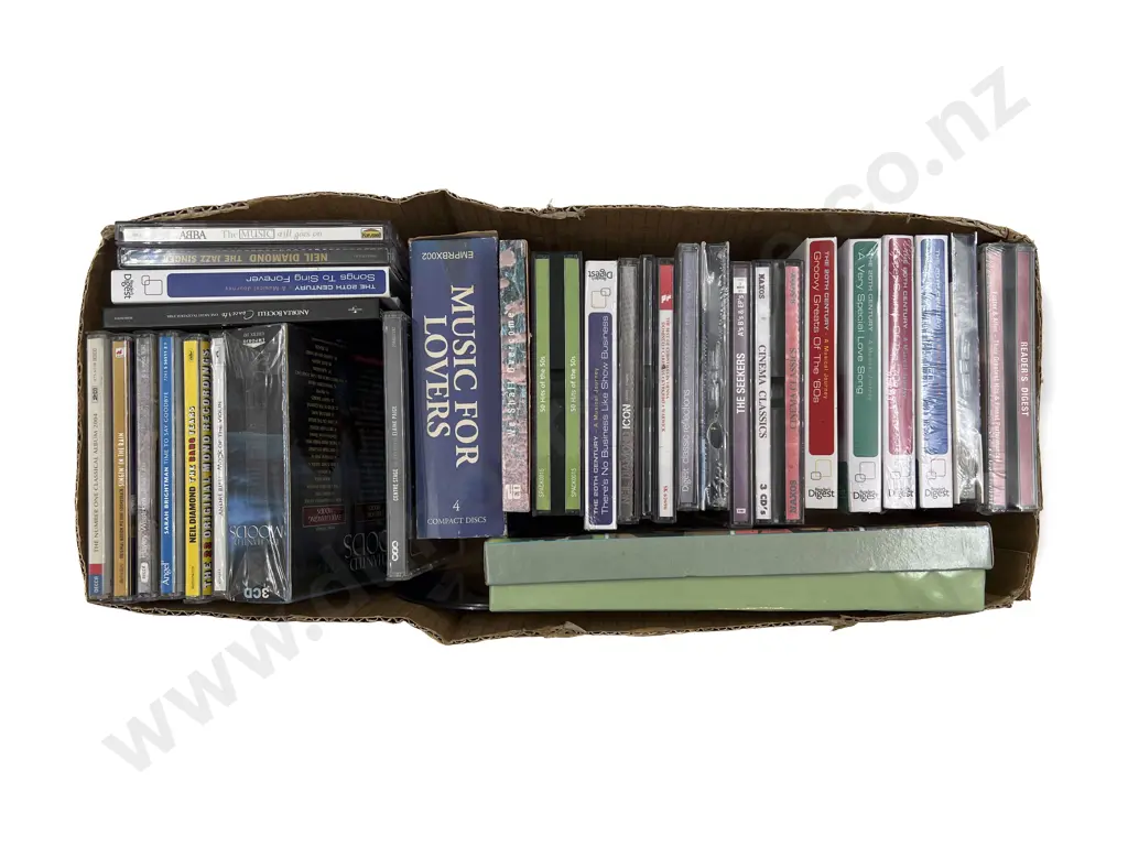 Box of CDs Image 1++