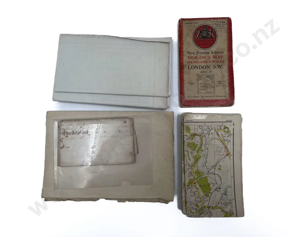 Small Group of Ordnance Survey Maps Image 1++