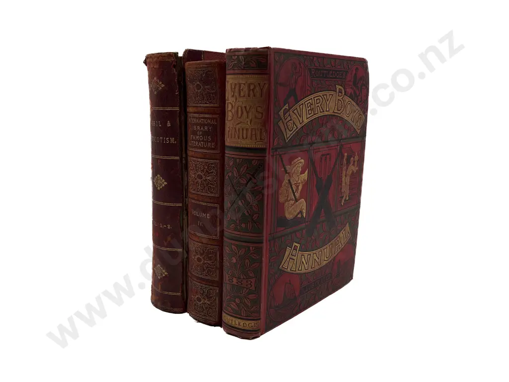 Three Volumes Every Boys Annual and Two Others Image 1++