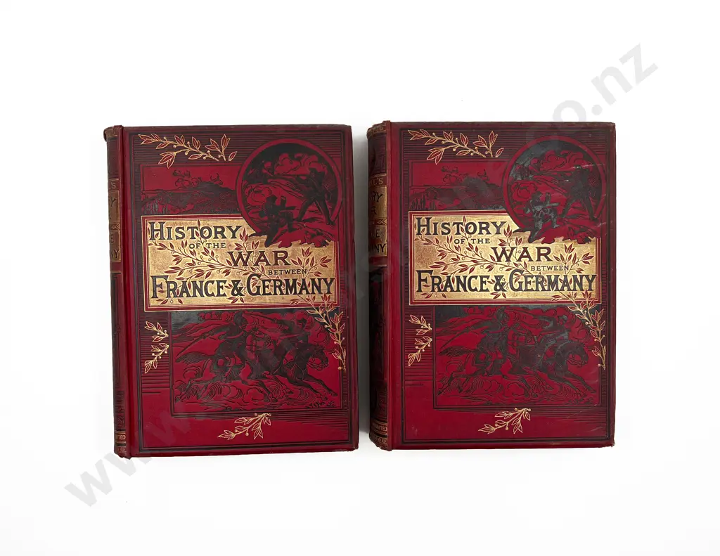 Two Volumes Cassells History of the War Between France and Germany Image 1++