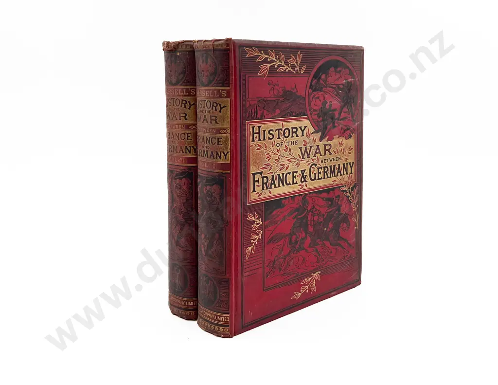 Two Volumes Cassells History of the War Between France and Germany Image 1++
