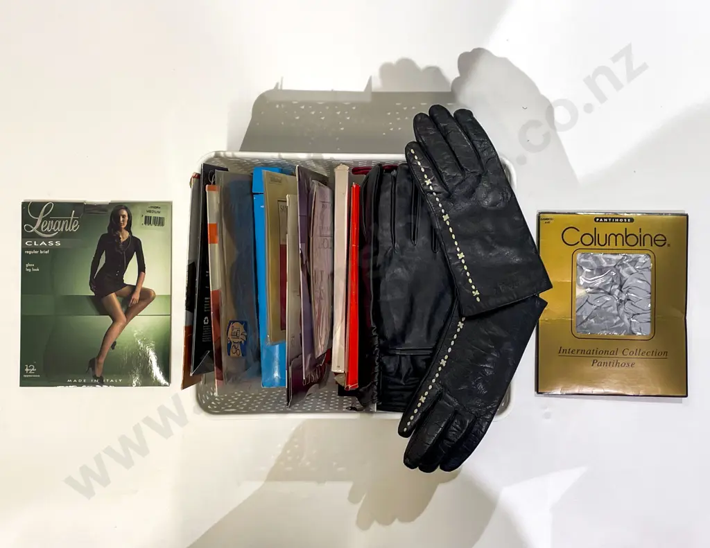 Selection of Ladies Hosiery and Gloves Image 1++