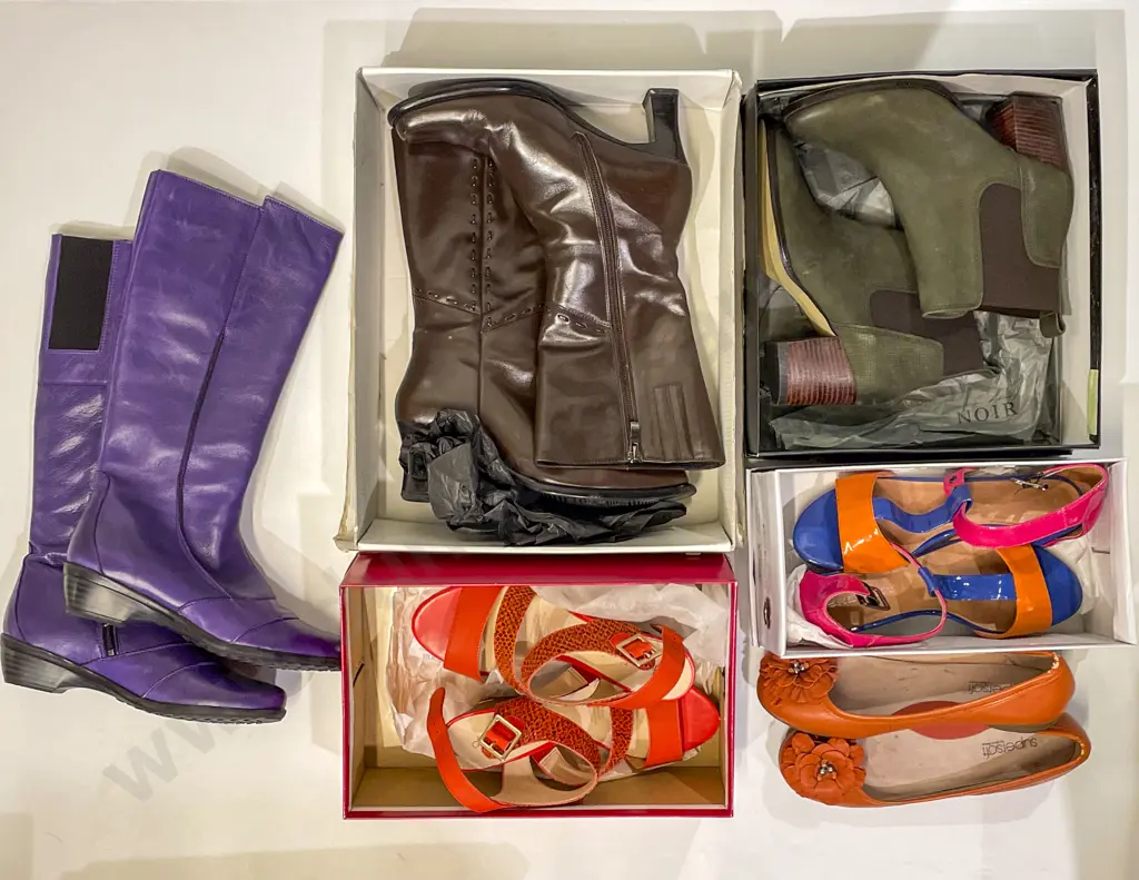 Selection of Ladies Shoes and Boots Size 38 Image 1++