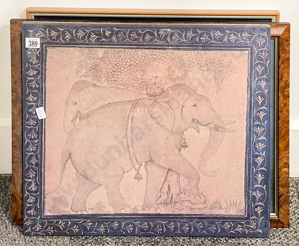 Picture of Indian Elephants and two other works Image 1++