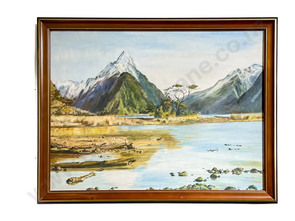 Kenneth J Nelson Mt Lyttle Holyford Valley and other of Mitre Peak Image 1++
