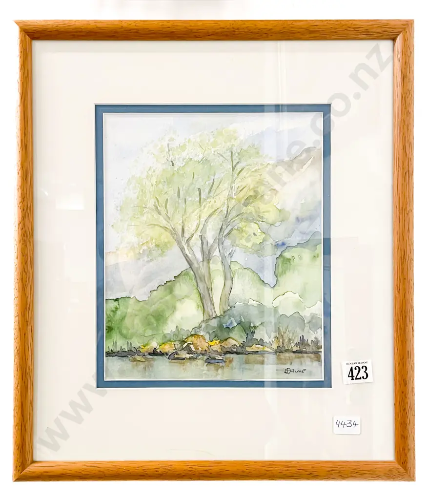 Four Small Watercolour Landscapes Image 1++