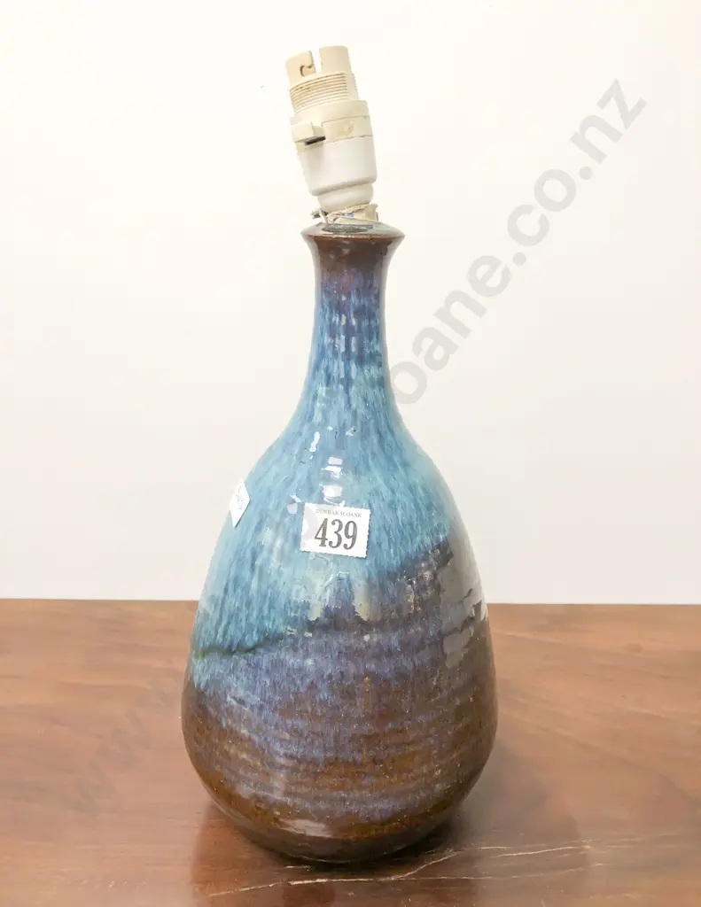 Glazed Pottery Lamp Image 1++