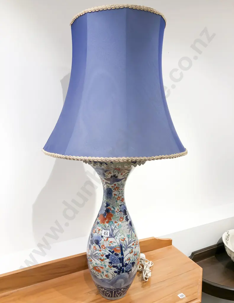 Large Imari Vase Lamp (af) Image 1++