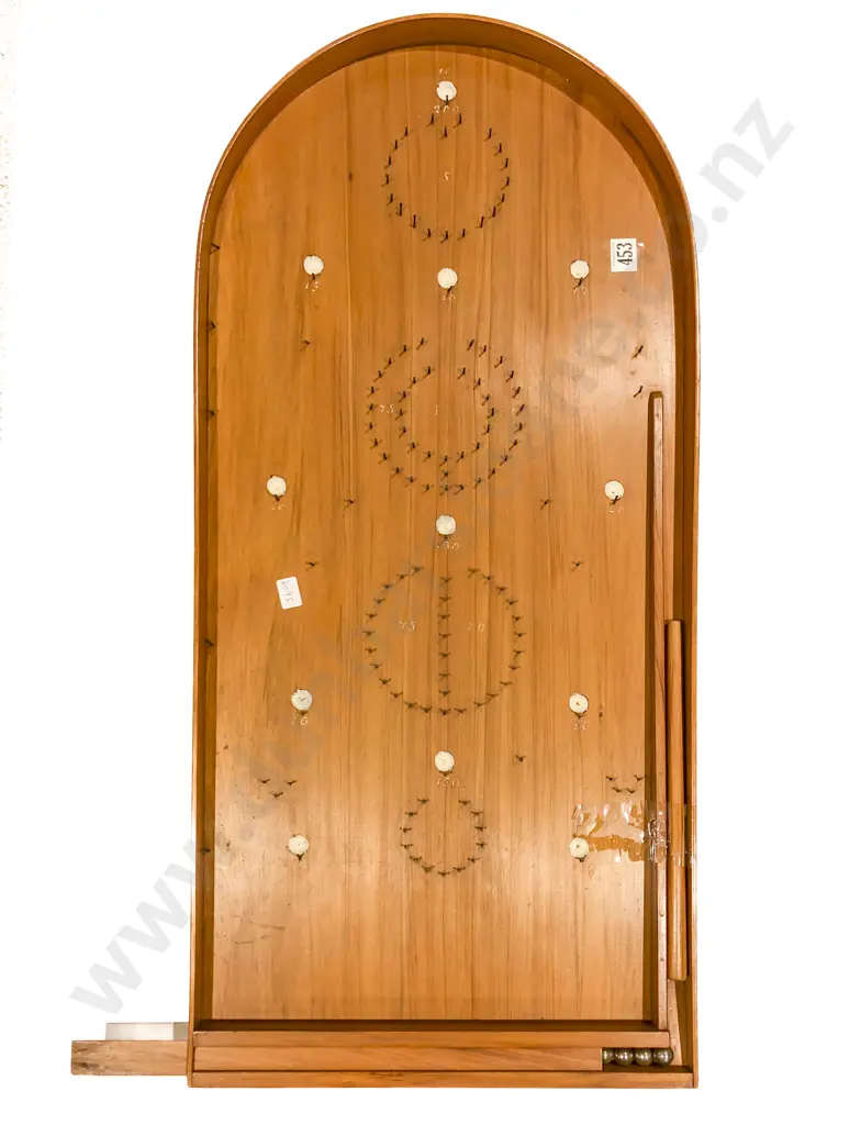 Vintage Bagatelle Board Image 1++