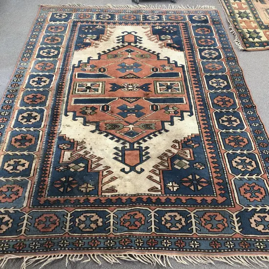 Two Large Turkish Floor Rugs