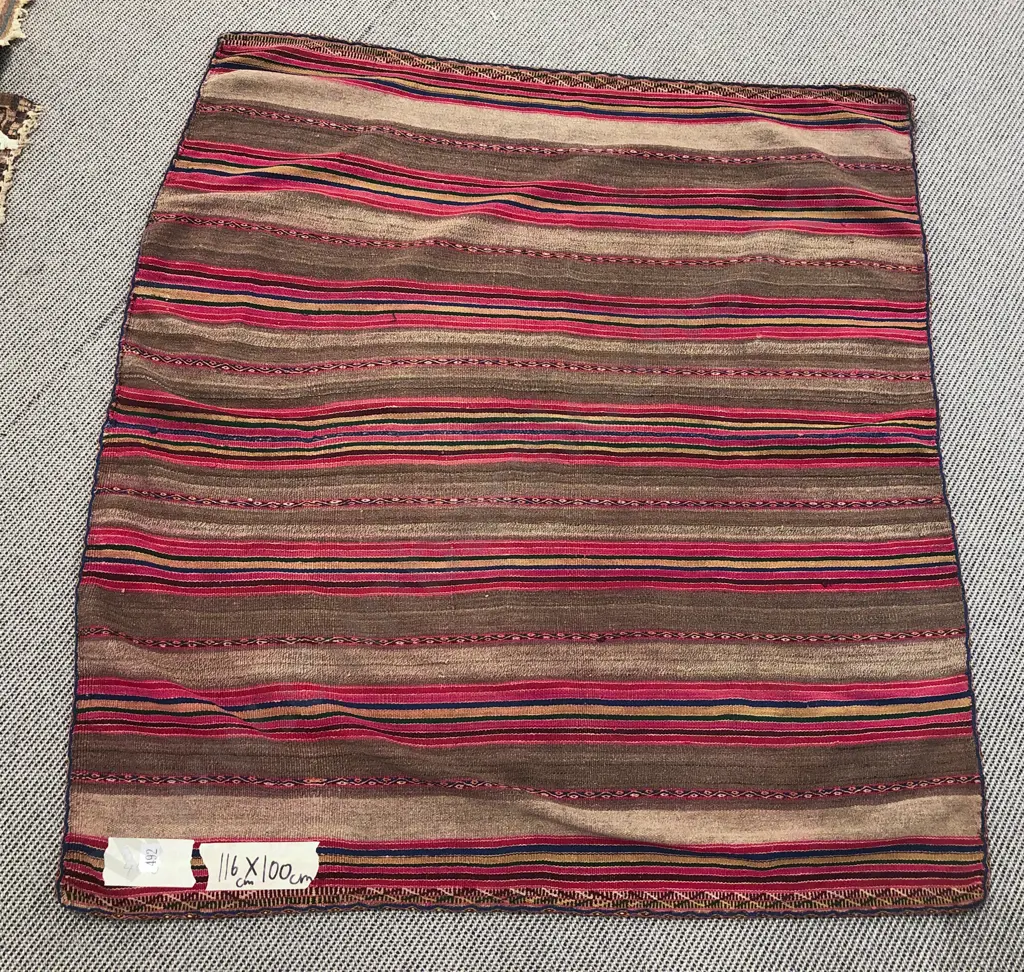 Small Striped Floor Mat Image 1++