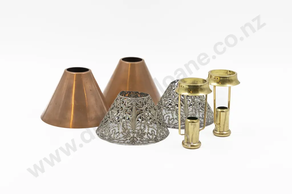 Two Pair Candle Lampshades Image 1++