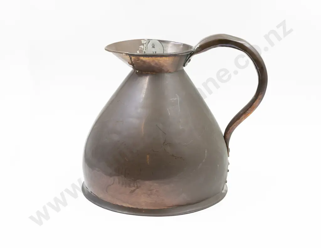 Victorian Two Gallon Copper Measure Image 1++