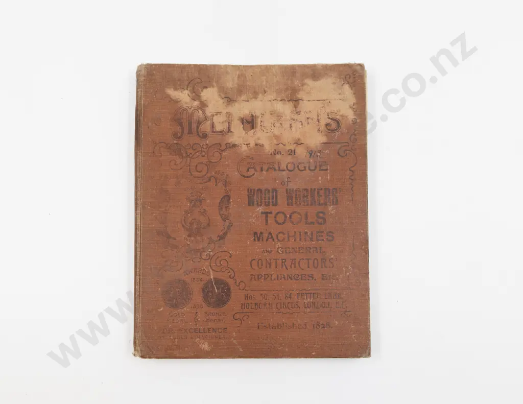Melhuish No 21 1912 Catalogue of Woodworker's Tools Image 1++