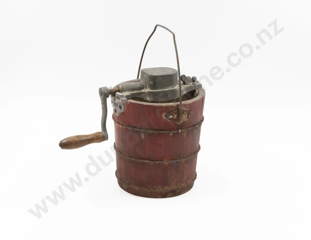 Early C20th Gem Butter Churn Pail Image 1++