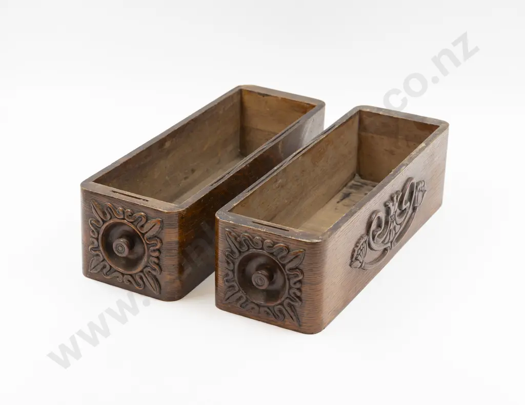 Two Singer Sewing Machine Drawers Image 1++