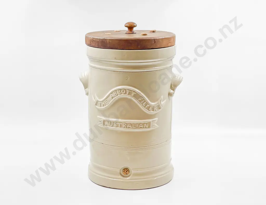 Australian "The Abbott Filter" Stoneware Water Filter Image 1++